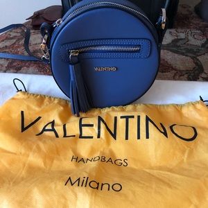 NWT Blue Valentino round crossbody purse